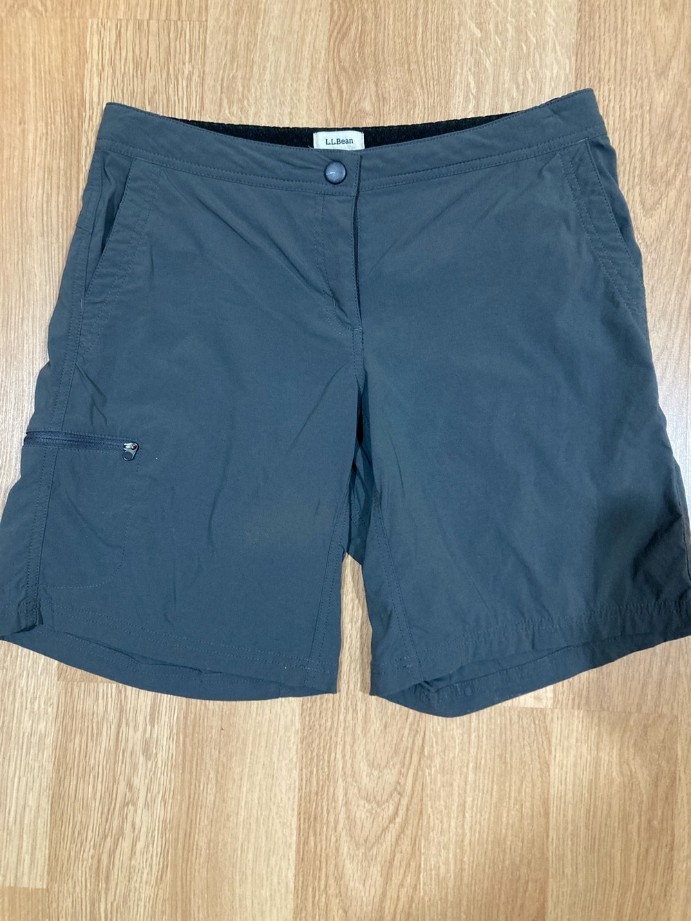L.L. Bean Women's Charcoal Outdoor Shorts